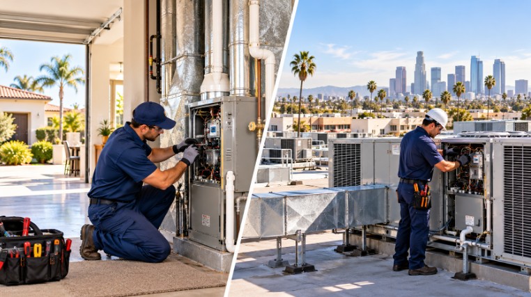 choosing a furnace replacement company in los angeles